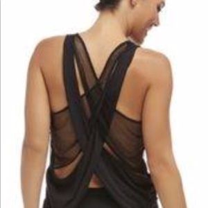 Fabletics mesh back yoga top